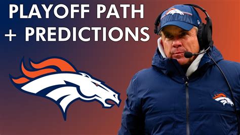 Denver Broncos Playoff Picture Wild Card Path Schedule Rooting Guide