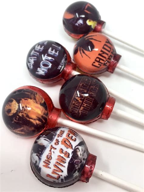 Scary Movie Poster Lollipops 6-piece Set by I Want Candy | Etsy