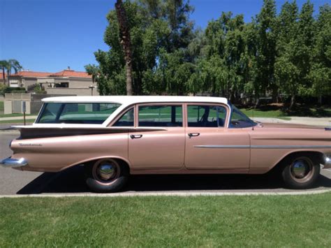 1959 Chevrolet Brookwood Wagon 4 Door Rare And Restored