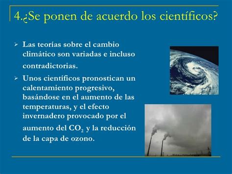 Evidencias Del Cambio Climático