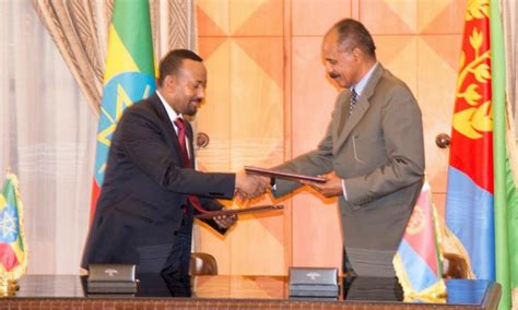 Ethiopia Eritrea Sign Joint Agreement Of Peace BaretaNews