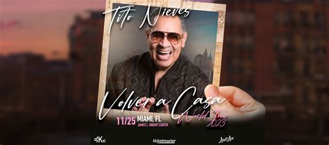 Win A Pair Of VIP Tickets To Tito Nieves Lamusica