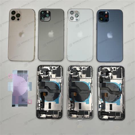 Chassis vitre arrière complet prémonté iPhone 12 Pro Max KIT OUTILS