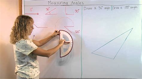 How To Use Protractor To Draw Angles