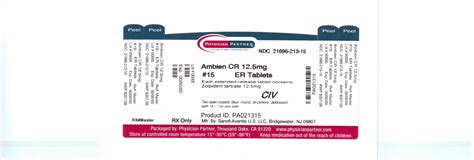 Ambien Cr Information, Side Effects, Warnings and Recalls