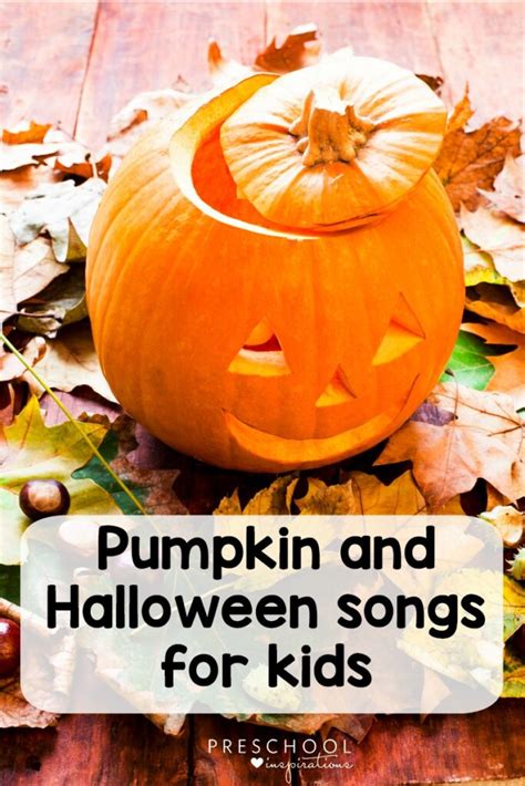 The Best Halloween Songs for Kids - Preschool Inspirations