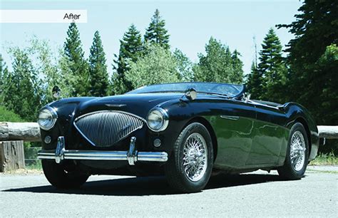 1955 Austin Healey 100-4 Restoration on Behance