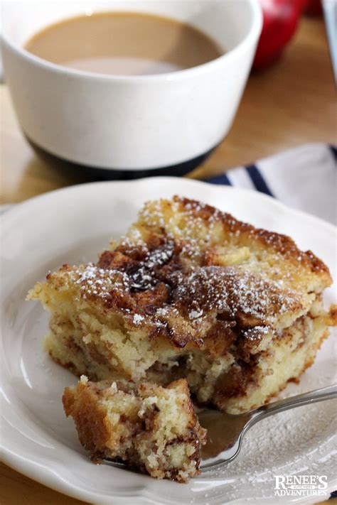 Grandmas Apple Cinnamon Coffee Cake Renees Kitchen Adventures