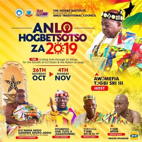 Visit Ghana Hogbetsotso Za Festival