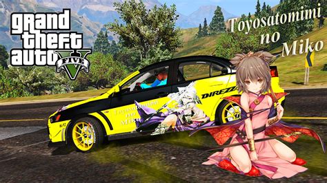 Mitsubishi Lancer Evolution X Itasha Livery Gta Mods