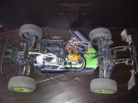 FS Losi TLR TEN SCT Nitro RTR With Original Box And Extra Parts R C