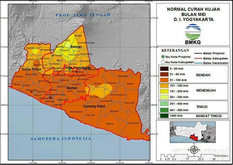 Curah Hujan Bulan Mei Menurun Hingga Kategori Rendah Yogya | GudegNet