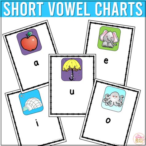 Vowel Anchor Charts - Mrs. Winter's Bliss