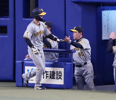 【阪神】中野拓夢、決勝打含むマルチ安打 3年ぶり打順8番は「気分転換に」プラスにとらえる プロ野球写真ニュース 日刊スポーツ