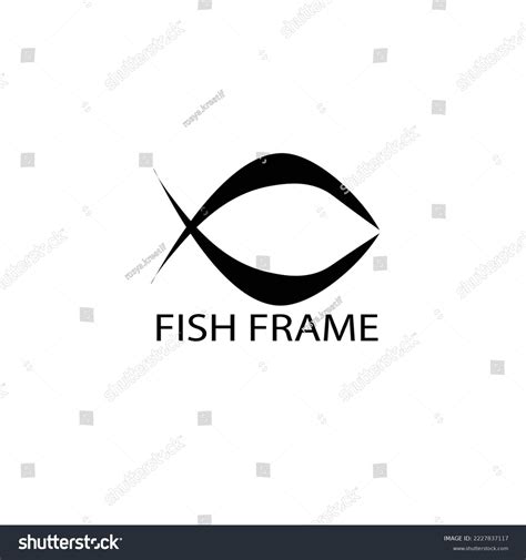 Animation Logo Sticker Black Fish Skeleton Stock Vector (Royalty Free) 2227837117 | Shutterstock