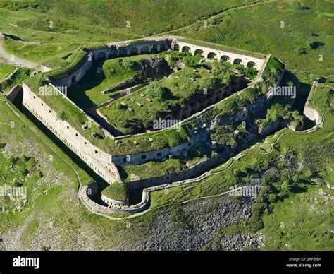 LUFTAUFNAHME Variselle Fort um 2118m ASL Erbaut im späten 19