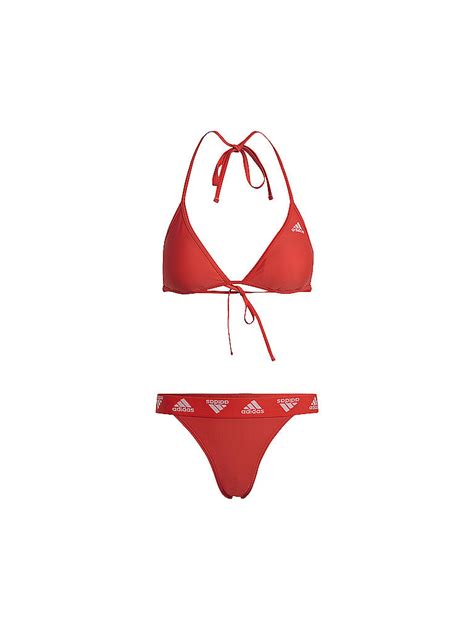 ADIDAS Damen Triangel Bikini Rot