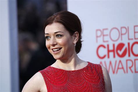 Alyson Hannigan At The 2012 Peoples Choice Awards At Nokia Theatre In