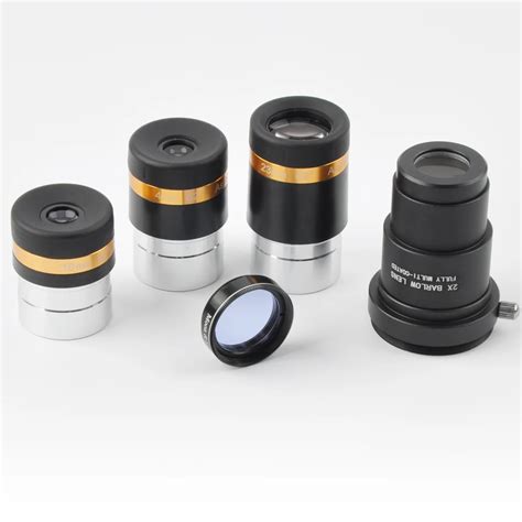 Telescope Eyepiece Set Aspheric 4/10/23mm 1.25" Wide Angle 62 Deg ...