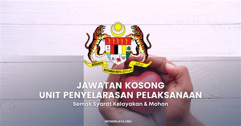 Jawatan Kosong Unit Penyelarasan Pelaksanaan Jawatan Kosong Terkini