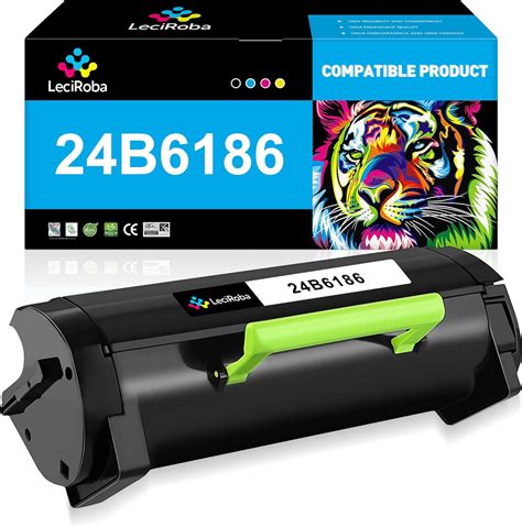 Amazon LeciRoba 24B6186 Black High Yield Toner Cartridge