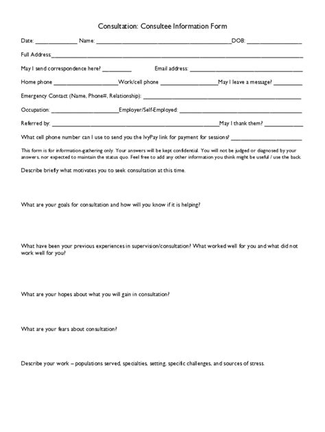 Fillable Online Advanced Tms Center Patient Consent Form Fax Email