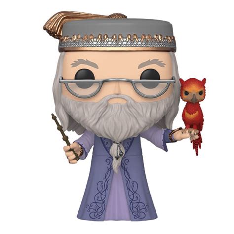 Harry Potter Dumbledore With Fawkes 10 Inch Funko Pop Vinyl Pop In A Box Uk