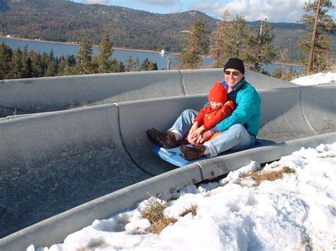 Alpine Slide At Magic Mountain In Big Bear Lake The Closest Thing To A