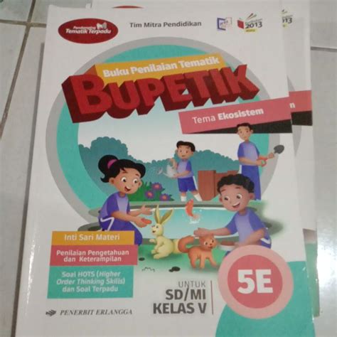 Jual Buku Penilaian Tematik 5E Bupetik 5E Kelas 5 SD Tema Ekosistem