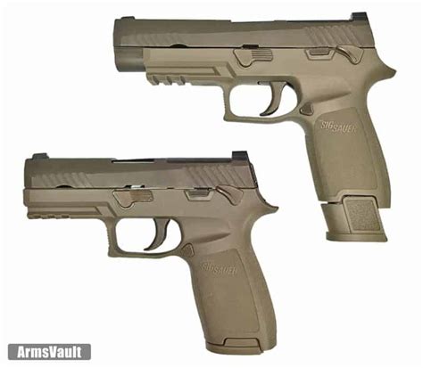 Us Army Selects Sig Sauer P320 Modular Handgun System Mhs Armsvault