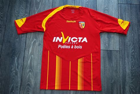 Racing Club De Lens Home Football Shirt Soccer Jersey Reebok