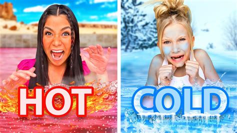 Hot Vs Cold Pool Challenge She Sabotaged Her Ft The Kjar Crew