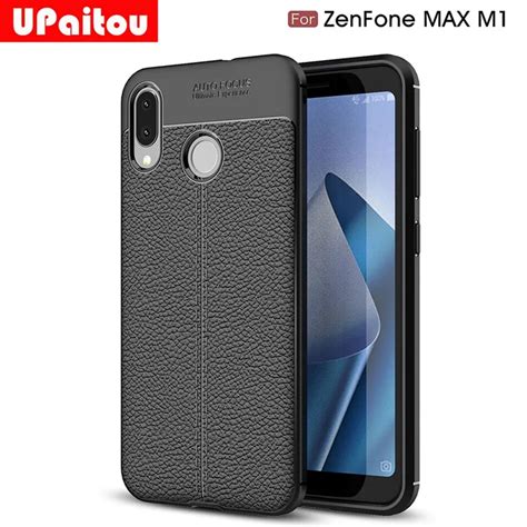 UPaitou Soft TPU Cover For Asus Zenfone Max M1 ZB555KL Case Leather