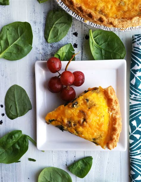 Best Spinach and Mushroom Quiche