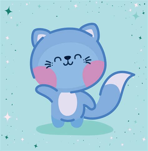 happy cat poster  vector art  vecteezy