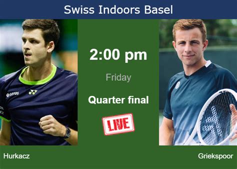 How To Watch Hurkacz Vs Griekspoor On Live Streaming In Basel On