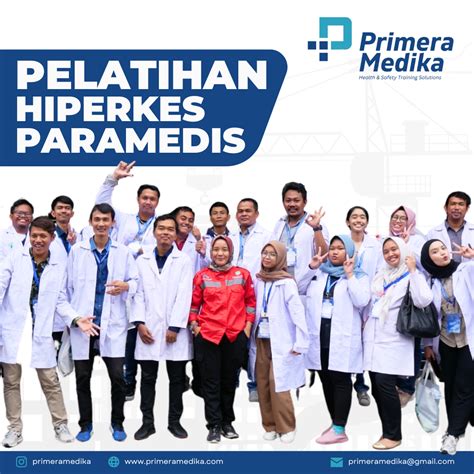 Pelatihan Hiperkes Paramedis Sertifikasi Kemnaker Ri