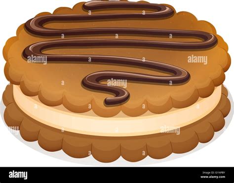 Ice cream sandwich cartoon illustration hi-res stock photography and ...