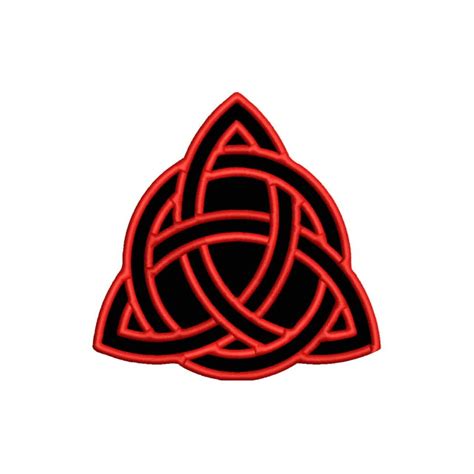 Triquetra Celtic Symbology Embroidered Patch