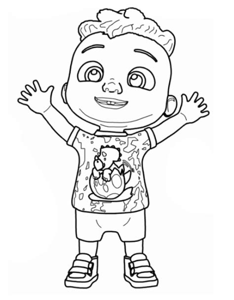 Cocomelon Coloring Pages Free Printable Pdf