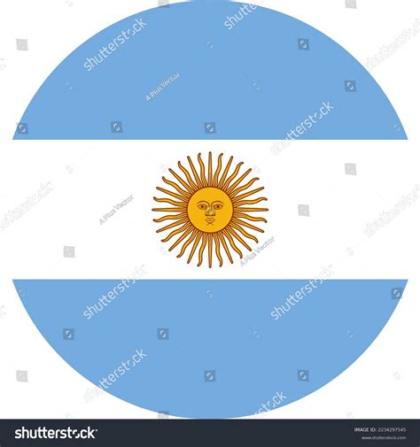 1,027 Argentina Flag White Background Circl Images, Stock Photos ...