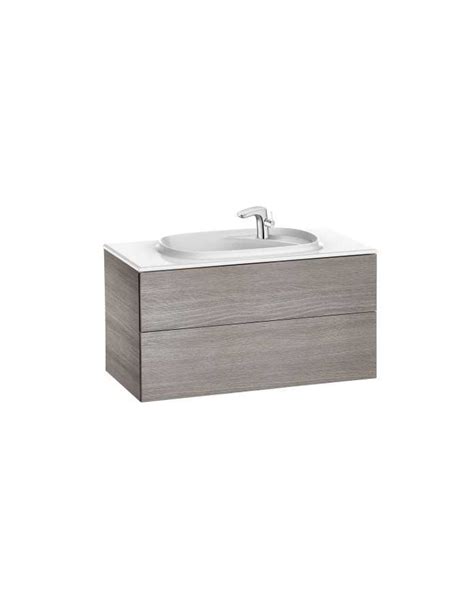 Mueble de baño Roca Unik Beyond 2 cajones y lavabo 1000