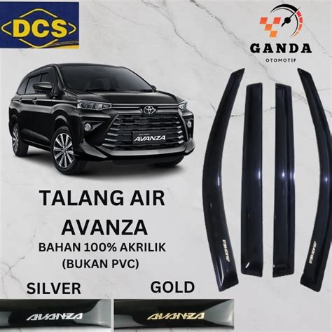 Jual Talang Air Mobil Toyota Avanza Model Slim Bahan