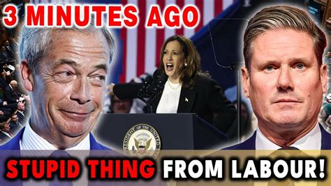 Nigel Farage BRUTALLY MOCKS For Labour STUPID DEAL With Kamala Harris