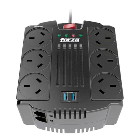 Regulador Voltaje Automático Forza FVR 1202USB A Estabilizador