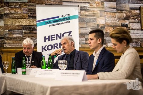 Ugyan még nem kezdődött el a kampány Hencz Kornél viszont már