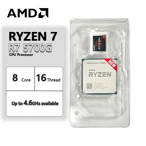 Amd Ryzen G R G Ghz Eight Core Thread W Cpu