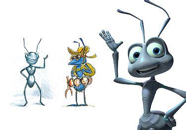 Bug's Life (Flik) | Disney animation, Disney animals, Disney