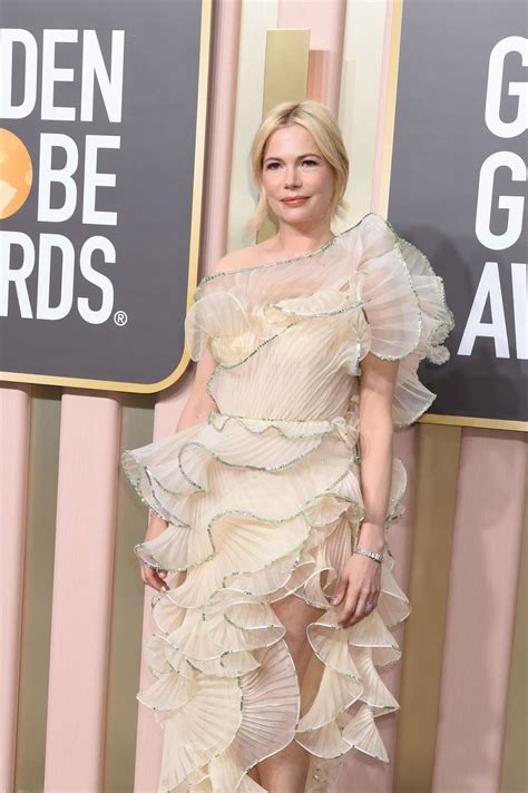 Michelle Williams At 80th Annual Golden Globe Awards In Beverly Hills