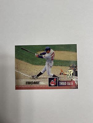 Sportflix Pinnacle Artist S Proof Jim Thome Hof Holo Flix Ebay